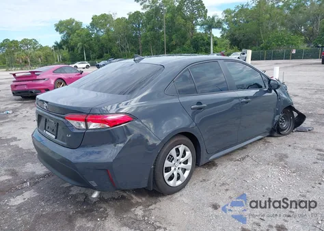 2025 Toyota Corolla Le z USA, uszkodzony, nr VIN 5YFB4MDE0SP232598